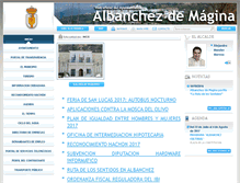 Tablet Screenshot of albanchezdemagina.es